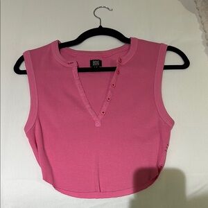 BDG Pink Crop Top